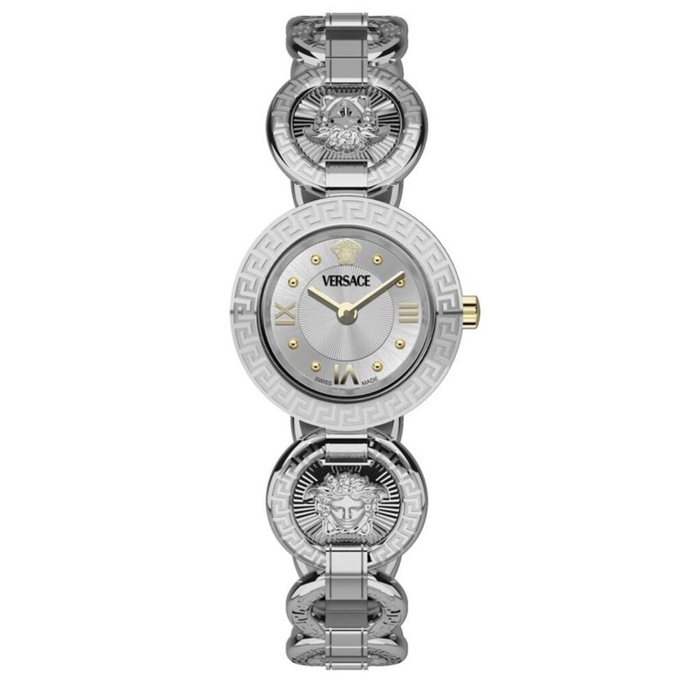 Versace Women's Greca Silver Dial Watch - VEWCA0124